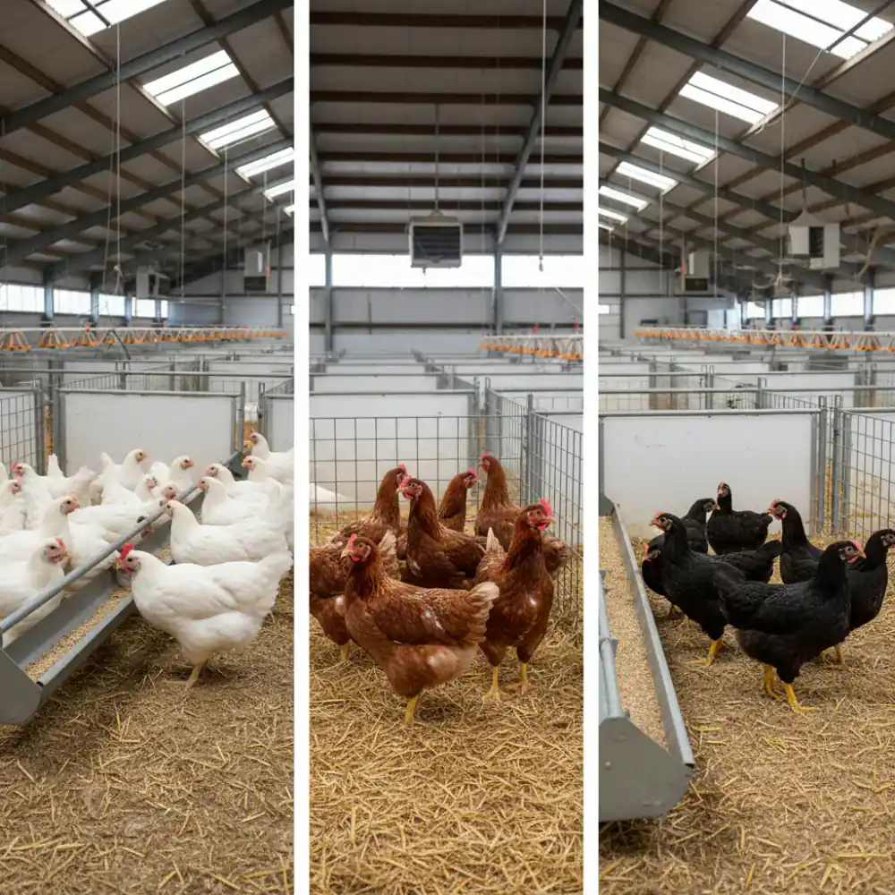 Broiler breed comparison