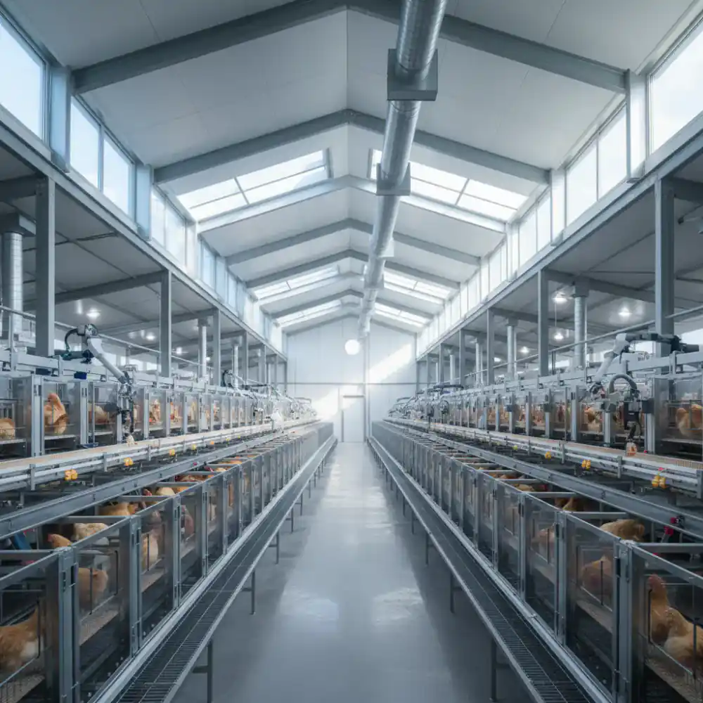 Modern automated poultry facilities