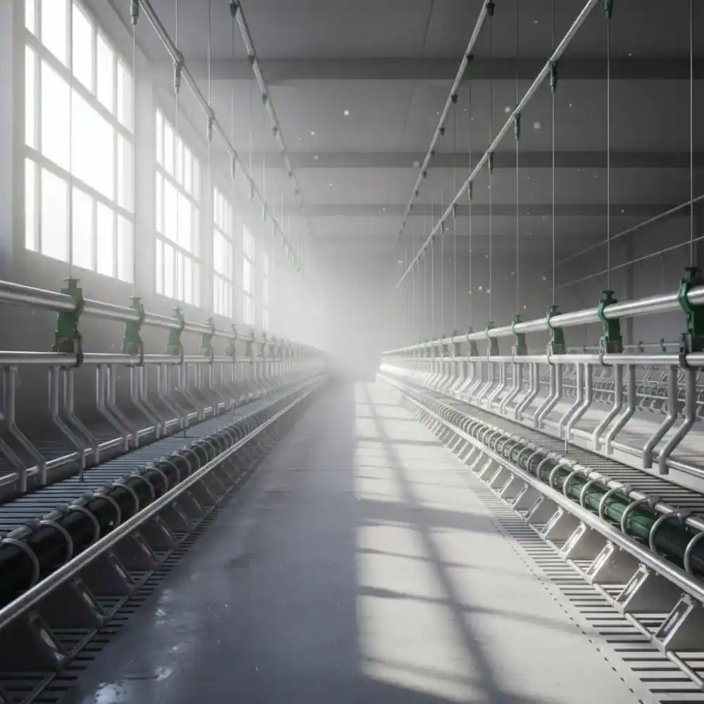 Automated feeding and watering lines